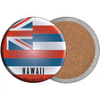 Hawaii State Flag Novelty Circle Coaster Set of 4