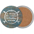 For Hunting Season Novelty Circle Coaster Set of 4