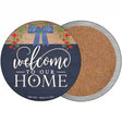 Our Home Bow Novelty Circle Coaster Set of 4