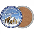 Look A Lot like Christmas Novelty Circle Coaster Set of 4