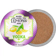 Add Vodka Purple Novelty Circle Coaster Set of 4