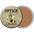 Office of the Queen Novelty Circle Coaster Set of 4