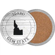 Idaho Gem State Novelty Circle Coaster Set of 4 CC-1802