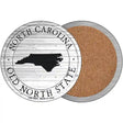 North Carolina Old North State Novelty Circle Coaster Set of 4 CC-1823