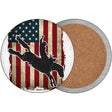 Bronco Rider Novelty Circle Coaster Set of 4 CC-1864