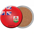 Bermuda Country Novelty Circle Coaster Set of 4