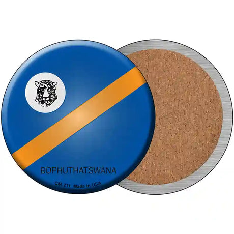 Bophuthatswana Country Novelty Circle Coaster Set of 4