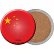 China Country Novelty Circle Coaster Set of 4