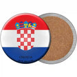 Croatia Country Novelty Circle Coaster Set of 4