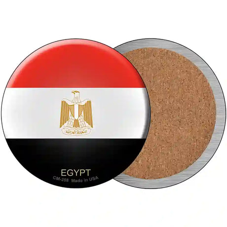 Egypt Country Novelty Circle Coaster Set of 4