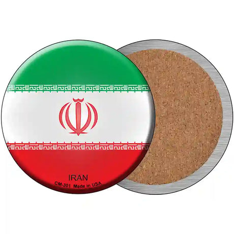 Iran Country Novelty Circle Coaster Set of 4