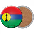 New Caledonia Country Novelty Circle Coaster Set of 4