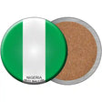 Nigeria Country Novelty Circle Coaster Set of 4