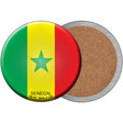 Senegal Country Novelty Circle Coaster Set of 4