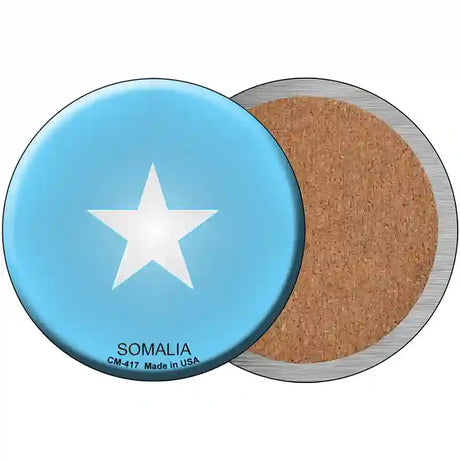 Somalia Country Novelty Circle Coaster Set of 4