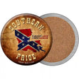 Southern Pride Louisiana Novelty Circle Coaster Set of 4