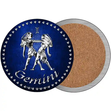 Gemini Novelty Circle Coaster Set of 4