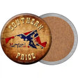 Southern Pride Maryland Novelty Circle Coaster Set of 4