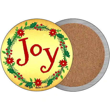 Joy Novelty Circle Coaster Set of 4