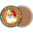 Ho Ho Ho Santa Novelty Circle Coaster Set of 4