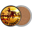 American Country Life Novelty Circle Coaster Set of 4