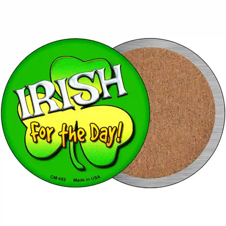 Irish For The Day Novelty Circle Coaster Set of 4