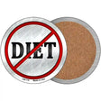 Diet Novelty Circle Coaster Set of 4