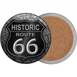 Historic Route 66 Novelty Circle Coaster Set of 4