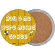 You and Me Were Meant To Bee Novelty Circle Coaster Set of 4