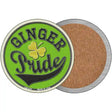 Ginger Pride Novelty Circle Coaster Set of 4