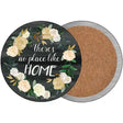 No Place Like Home Novelty Circle Coaster Set of 4