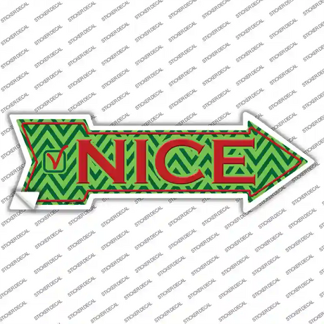 Nice Novelty Arrow Sticker Decal