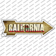 California Novelty Arrow Sticker Decal Small