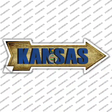 Kansas Novelty Arrow Sticker Decal Small