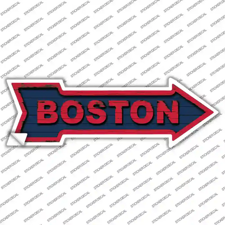 Boston Novelty Arrow Sticker Decal Small