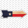 Texas State Flag Novelty Arrow Sticker Decal Small