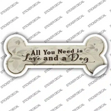 All You Need Is Novelty Bone Sticker Decal Small