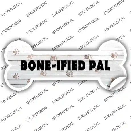 Boneified Pal Novelty Bone Sticker Decal Small