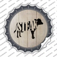 Cows Make Steak Novelty Bottle Cap Sticker Decal Small