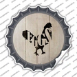 Chickens Make Eggs Novelty Bottle Cap Sticker Decal Small