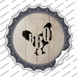 Chickens Make BBQ Novelty Bottle Cap Sticker Decal Small