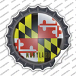 Maryland State Flag Novelty Bottle Cap Sticker Decal Small