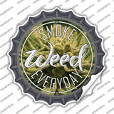 Smoke Weed Everyday Novelty Bottle Cap Sticker Decal Small