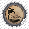 Just Breathe Novelty Bottle Cap Sticker Decal Small