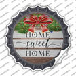 Home Sweet Home Ribbon Novelty Bottle Cap Sticker Decal Small