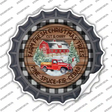 Pine Spruce Fir Cedar Trees Novelty Bottle Cap Sticker Decal