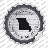 Missouri Show Me State Novelty Bottle Cap Sticker Decal Small