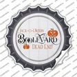 Jack O Lantern Boolevard Novelty Bottle Cap Sticker Decal Small