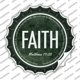 Faith Bible Verse Novelty Bottle Cap Sticker Decal BC-2105s