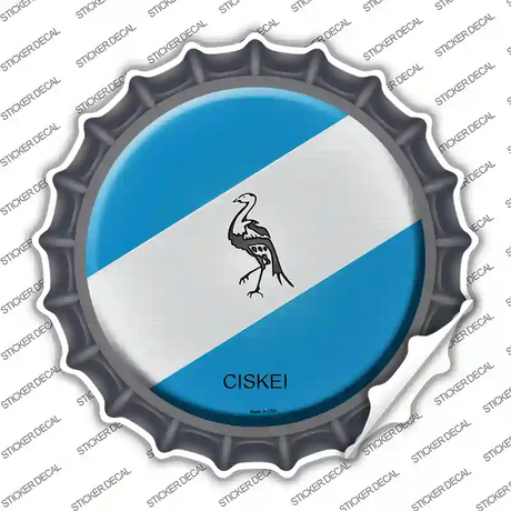 Ciskei Country Novelty Bottle Cap Sticker Decal
